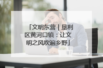 文明东营｜垦利区黄河口镇：让文明之风吹遍乡野